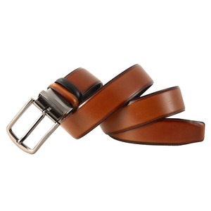 Ceinture en cuir pour homme personnalisée avec boucle à ardillon, de bonne qualité et confortable - Product Image 3