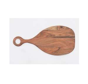 Planche à découper en bois poli, faite à la main, pour couper le fromage, la viande, les fruits, planche à découper et à charcuterie, accessoires de cuisine - Product Image 4