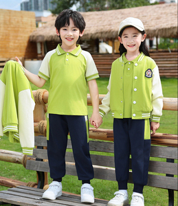 Uniformes Escolares de Alta Calidad OEM, Chaqueta de Béisbol para Niños, Conjunto Completo, Estilo Europeo y Americano para Niños de Primaria - Product Image 6
