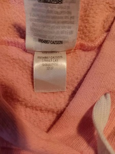 Sudadera con Capucha Rosa, Corta, de Felpa, 100% Algodón, Logotipo Frontal ODM - Product Image 6