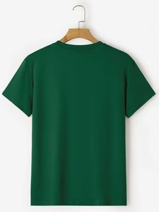 Camiseta Unisex de Poliéster/Algodón de 180 g/m², Blanca Básica, Estilo Veraniego, Holgada, Informal, Tejida, Ecológica y Transpirable, Venta al Por Mayor - Product Image 6