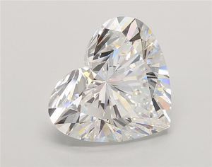 Diamante Cultivado en Laboratorio en Forma de Corazón Blanco 5.01 VVS 1 Corte Excelente - Product Image 3