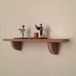 Eco Friendly Wooden Wall <b>Shelves</b> For Home Decor Storage Display Organization Living Room Bedroom - Product Image 4
