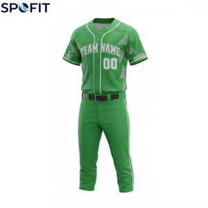 Vente en gros d'uniformes d'équipe de baseball personnalisés, maillot et pantalon de baseball sublimés de haute qualité avec tissu respirant pour l'entraînement - Product Image 5
