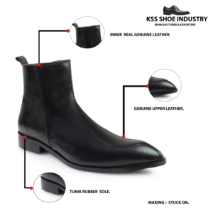 Botas de cuero para hombre - Product Image 2