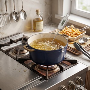 Thermomètre numérique à lecture rapide avec <span class=keywords><strong>sonde</strong></span> en acier inoxydable pour barbecue, <span class=keywords><strong>cuisson</strong></span> et grillades - Product Image 2