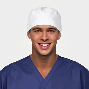 Gorros Quirúrgicos Unisex de Nuevo Estilo para Enfermeras, Personalizables, para Médicos y Enfermeras, 100% Poliéster y Algodón - Product Image 1