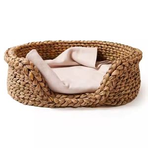High Quality Natural Seagrass Pet <b>Bed</b> Comfortable and Warm Nest for Cats Made in Vietnam Competitive Price - Product Image 3