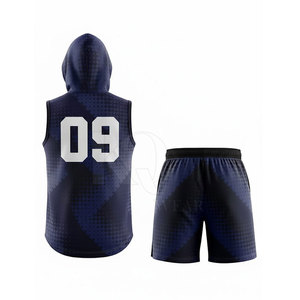 Ensemble complet d'uniformes de flag football haut de gamme – Maillot et short en polyester respirant, léger, à séchage rapide, coupe confortable, couleurs d'équipe - Product Image 2