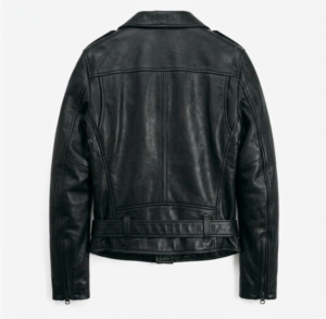 Chaqueta de Motociclista de Cuero de Oveja con Acabado Encerado y Aceitado, Estilo Vintage, para Hombre, Personalizada, de Cuero Genuino, Transpirable y Anti-UV - Product Image 2