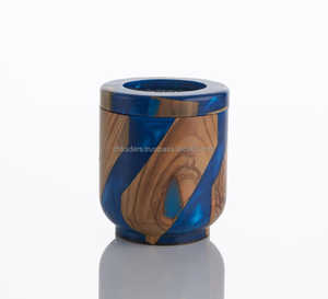 Layali Ramadan 2025 Quemador Bakhoor de madera epoxi de lujo Soporte de incienso artístico para la celebración de Eid y el ambiente espiritual del hogar - Product Image 2