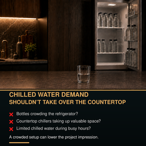 Sistema de agua fría integrado de alta eficiencia bajo encimera para cocinas modernas - Product Image 2