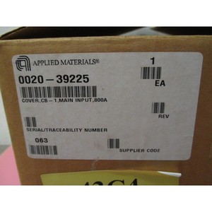 ฝาครอบ AMAT 0020-39225, CB-1, ช่องอินพุตหลัก, 800A - อุปกรณ์และอะไหล่เซมิคอนดักเตอร์ระดับโลกที่เชื่อถือได้ - Product Image 1