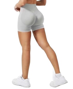Wholesale New Arrival Women Booty Shorts High Waist Quick Dry Breathable Eco-Friendly Compression Spandex/Cotton Skinny Fit 2027 - Product Image 2