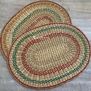 Manteles individuales ovalados de algas marinas, vajilla sostenible y decoración de mesa para la vida moderna, disponibles para venta al por mayor - Product Image 2