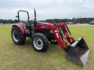 รถแทรกเตอร์ Case IH Farmall 75A 75 แรงม้า ขับเคลื่อน 4 ล้อ สีแดง พร้อมที่ตักด้านหน้า สำหรับใช้งานในฟาร์มอเนกประสงค์ - Product Image 2