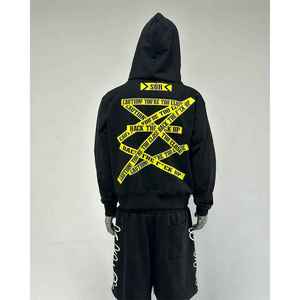 2025Hot Sale <b>Short</b> <b>Hoodie</b> 2Piece <b>Men</b> Cotton Tracksuit <b>Short</b> <b>Set</b> Casual With Custom Logo SweatSuit Sport Track Suit puff printing - Product Image 2
