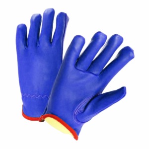 Guantes de Conducción Unisex de Medio Dedo, de Cuero Genuino, Transpirables, con Aspecto Vintage, para Ciclismo - Product Image 3