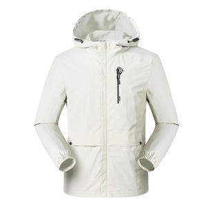 2024 Low Price <b>Men</b> Sun <b>Coat</b> Running Lightweight Windbreaker Track <b>Rain</b> Jacket - Product Image 3