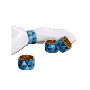 ห่วงใส่กระดาษเช็ดปากแบบกระดูกแหวนใส่ผ้าเช็ดปากแบบฝังกระดูกใช้สำหรับโต๊ะอาหารในราคาที่สมเหตุสมผล - Product Image 1