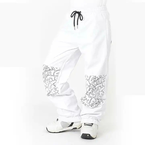 Custom Waterproof Breathable -<b>Tex</b> Ski Snow Pants for Men Zipper Quick Dry Fleece Insulation High Quality Professional Design - Product Image 1