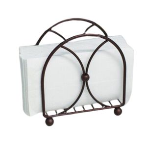 Triangular Shaped <b>Matte</b> Black Powder Coated Finished Iron Napkin Holder For <b>Table</b> Top Decor For Dining <b>Table</b> Decor - Product Image 6