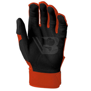 Top Customer Choice Hot Selling <b>Baseball</b> Batting <b>Gloves</b> Good Quality Leather Made Palm Resistant Non Slip Grip Batting <b>glove</b> - Product Image 3
