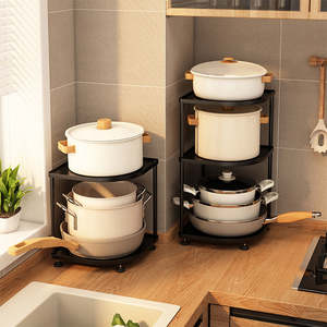 Estante de Almacenamiento Moderno para Cocina y Hogar, Organizador que Ahorra Espacio para las Necesidades Diarias de Almacenamiento - Product Image 3