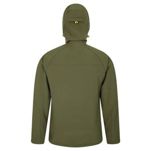 Men's High Quality Waterproof Windbreaker <b>Jacket</b> Outdoor Hooded Softshell Coat Windproof <b>Fleece</b> <b>Lined</b> Zipper Closure for Winter - Product Image 3