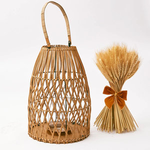 <b>Rattan</b> hanging <b>lanterns</b> tealight holder <b>lantern</b> hot choice beautiful candle holders for decoration - Product Image 2
