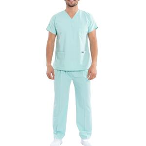 Traje de fregado médico con logotipo personalizado, traje de fregado médico transpirable, traje de fregado médico de color personalizado 2026 - Product Image 1