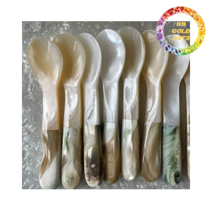Handmade Mother of Pearl Spoon Natural <b>Shell</b> Cutlery for Hotels Restaurants and Cafes - Product Image 1