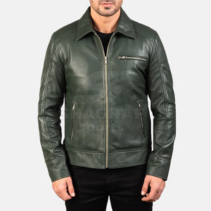 Men Leather <b>Jacket</b> Classic Custom Style Zipper <b>Biker</b> <b>Jacket</b> Fashion Outerwear Bulk Wholesale Men Winter <b>Jacket</b> - Product Image 3