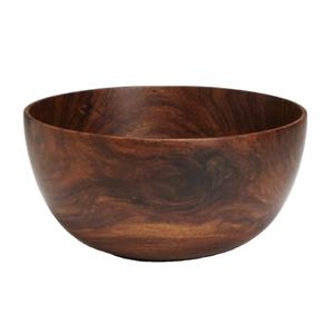 เครื่องครัวชามไม้สไตล์ร่วมสมัยสำหรับเสิร์ฟชามผสมอาหารและใช้พุดดิ้งเป็นมิตรกับสิ่งแวดล้อม - Product Image 1