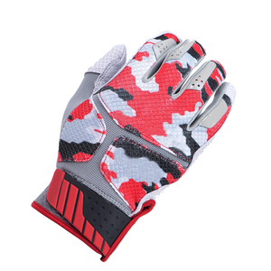Best Selling Genuine Leather Baseball Batting Gloves Unisex Softball Training Gloves Personalized Logo Option Ambidextrous <b>Hook</b> - Product Image 4