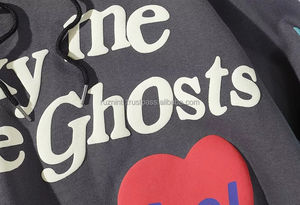 Sudadera con Capucha Bordada de Moda Urbana, Gruesa, de Algodón y Felpa, Transpirable y Ecológica para Viajes de Invierno, Deportes y Uso Diario - Product Image 2