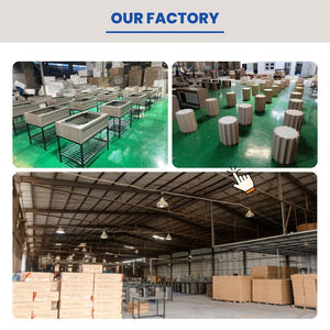 Mueble de Almacenamiento Moderno para Sala de Estar en MDF Melamina con Estantes Ajustables y Acabado en Grano de Madera para Muebles de Hogar en EE. UU. - Product Image 6