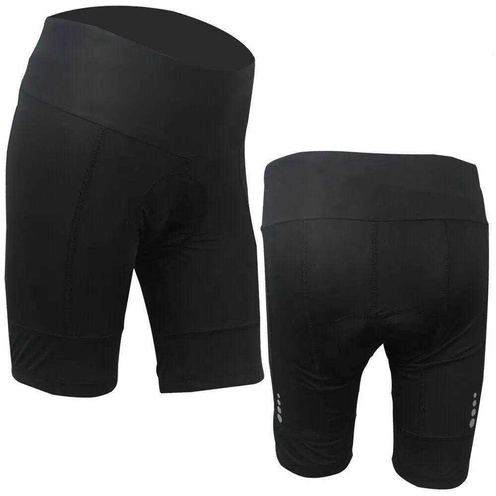 DEKO Women Cycling Shorts Bicycle Bike Underwear Cycle Pants With Padded Black