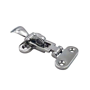 Hga38-50 Kl3-053x 316 Stainless Steel Latch Marine Door Window Bolt With <b>Padlock</b> Hole - Product Image 4