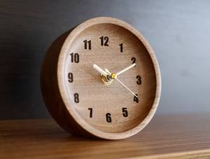 Modern Wooden <b>Clock</b> for Office Desk and Home Decor Smart Table <b>Clocks</b> - Product Image 2