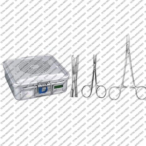 Ensemble d'instruments chirurgicaux manuels réutilisables en acier inoxydable de haute qualité pour la chirurgie générale - Product Image 2