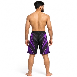 Shorts de sport MMA pour hommes, séchage rapide, tissu léger et flexible, pour l'entraînement et la performance sportive. - Product Image 2
