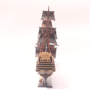 LE SOLEIL ROYAL - ÉDITION SPÉCIALE 100% DIOSPYROS MUN - Maquette en bois inspirée du navire historique français pour collection nautique - Product Image 6