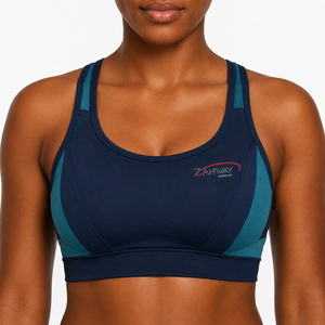 Soutien-gorge de sport personnalisé pour femme, maintien élevé, respirant, rembourré, extensible, pour la course, l'entraînement, le fitness, la gym, vente en gros, service OEM - Product Image 1