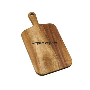 Planche à découper en marbre et bois, design moderne et écologique, avec poignée en bois, pour comptoir de cuisine et utilisation sur table. - Product Image 6