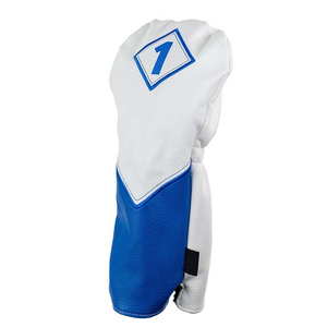 Service OEM, housses de tête de club de golf personnalisées avec logo brodé, ensemble de housses de tête de club de golf en cuir véritable de haute qualité à vendre - Product Image 1