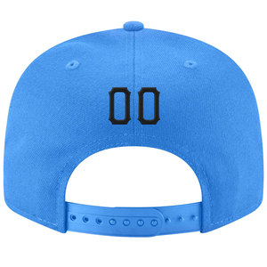 Casquette de baseball grise à 6 panneaux avec logo brodé orange sur le panneau avant, unisexe, décontractée, à fermeture snapback - Product Image 5