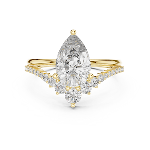 Fine Bridal Jewelry 925 Sterling Silver Moissanite <b>Diamond</b> <b>Ring</b> Wholesale Manufacturer Factory - Product Image 1