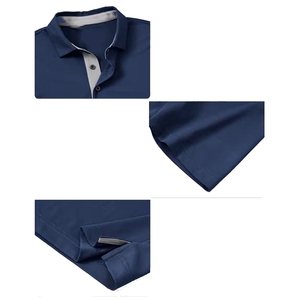Best Sale Product <b>Men's</b> <b>Polo</b> <b>Shirt</b> <b>Men's</b> Clothes Blank <b>White</b> <b>T</b>-<b>Shirt</b> Customized Printing <b>Polo</b> <b>Shirts</b> EU Size Short Sleeve Unisex - Product Image 5