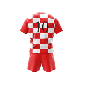 Hot Selling Top Trending <b>Men</b> Rugby Uniform With Customizable Printed High Quality Quick Dry Sports Wear Rugby Uniform - Product Image 3